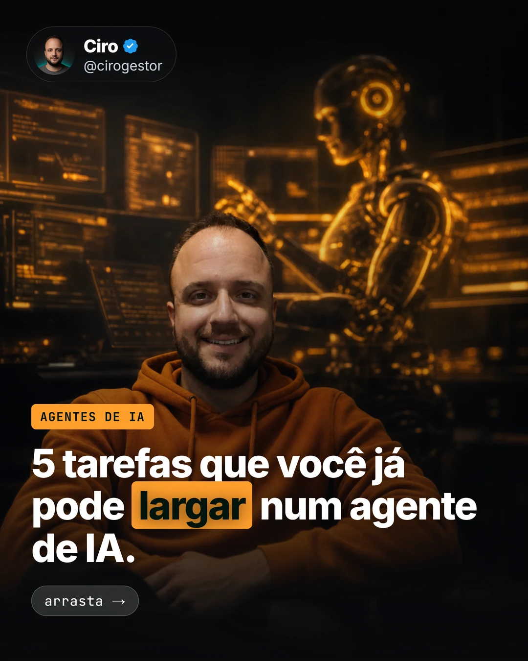5 tarefas que você já pode largar 100% num agente de IA