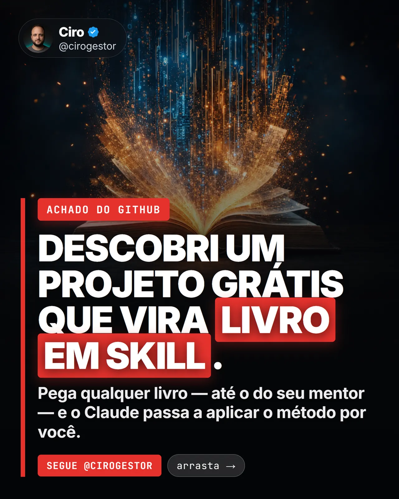 Transforme qualquer livro numa skill do Claude