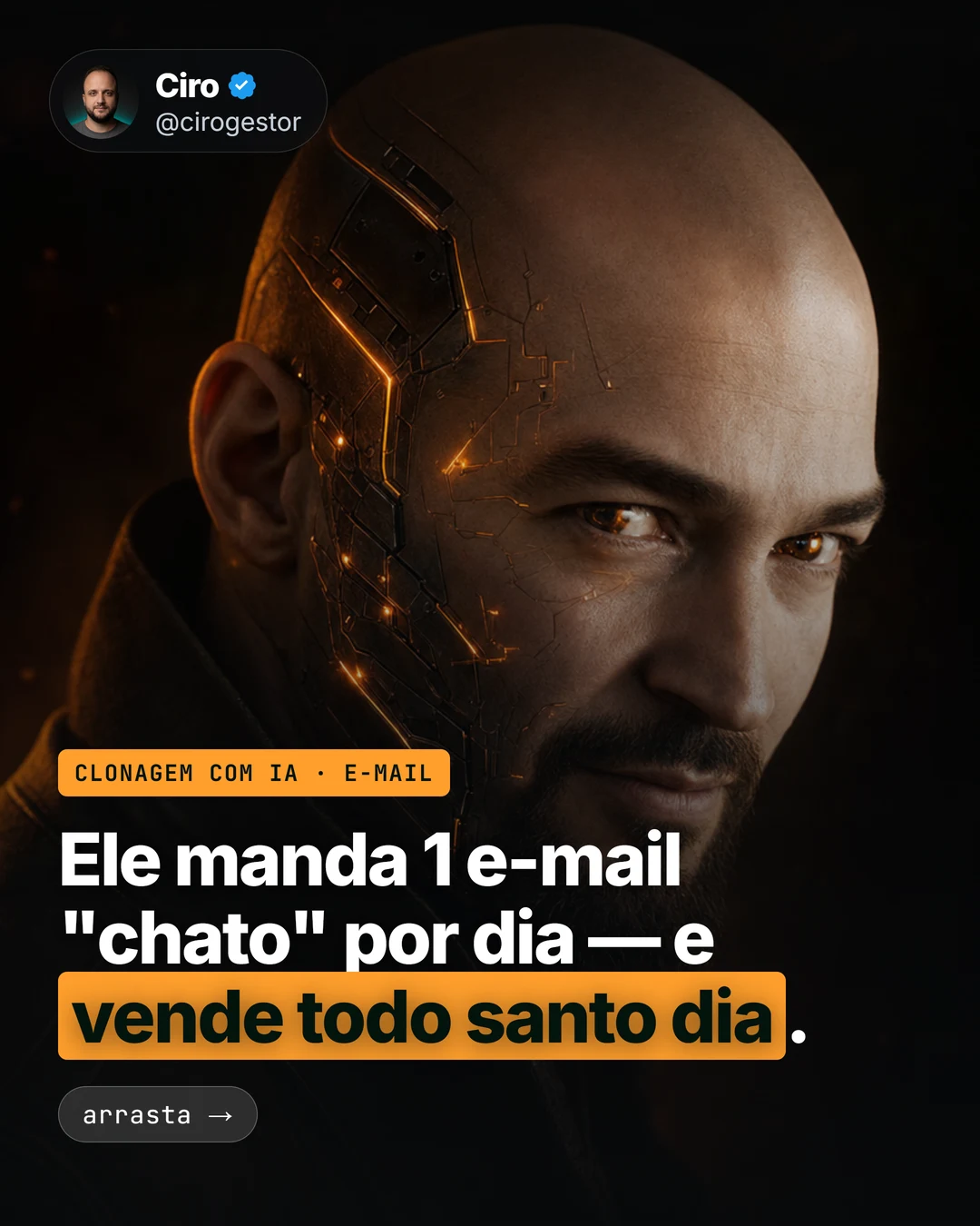 Clone do Ben Settle: e-mail diário que vende sem parecer venda