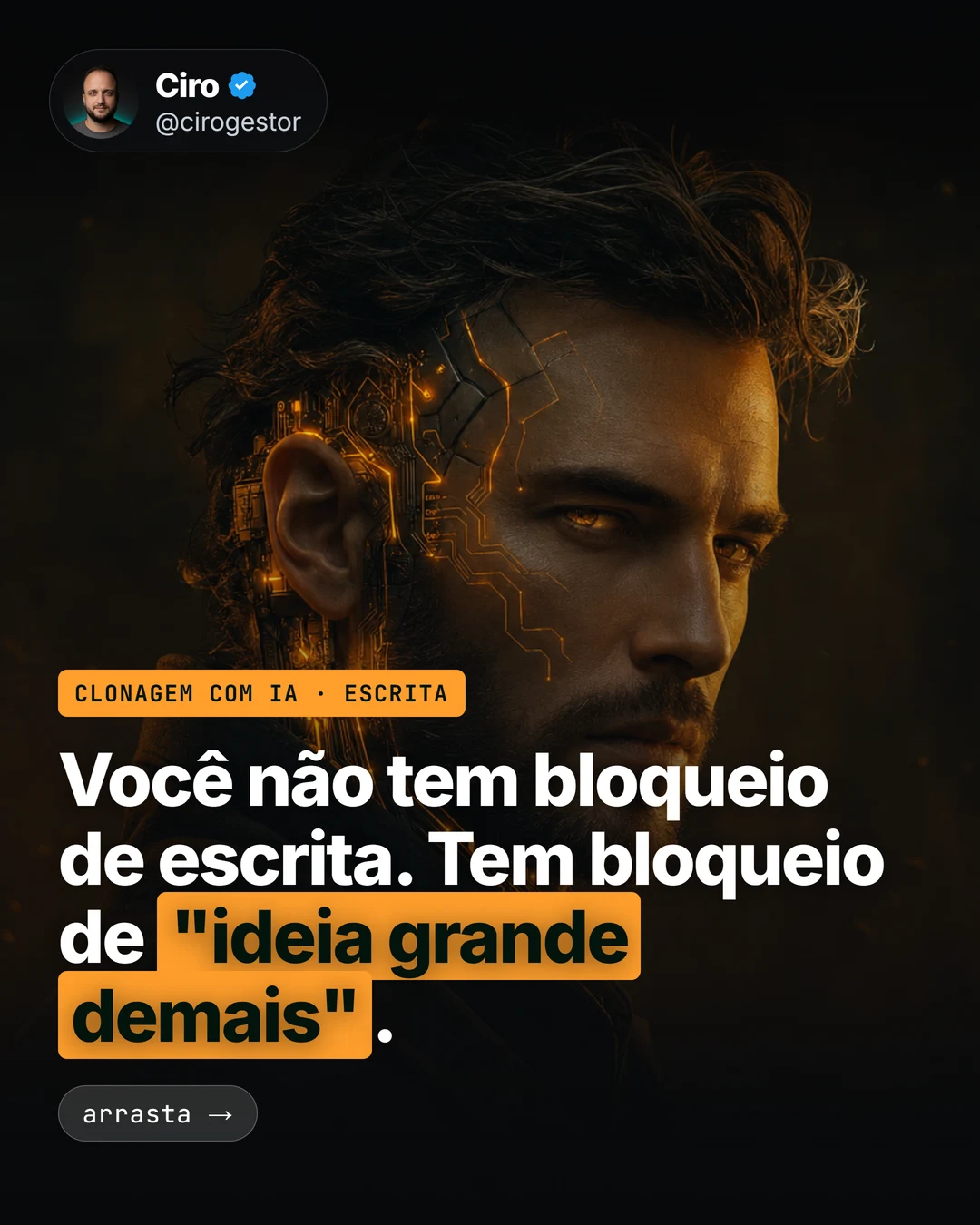 Clone do Ship 30: transforme sua ideia num post viral (atomic essay)