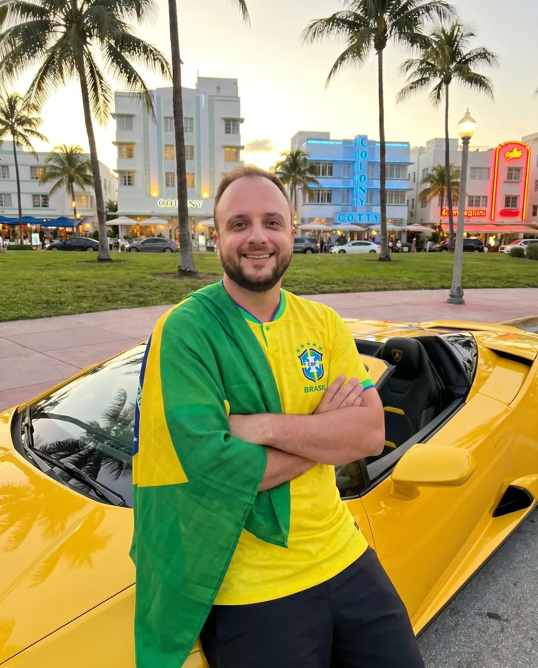 Seu clone de IA na Copa: Miami de Lamborghini