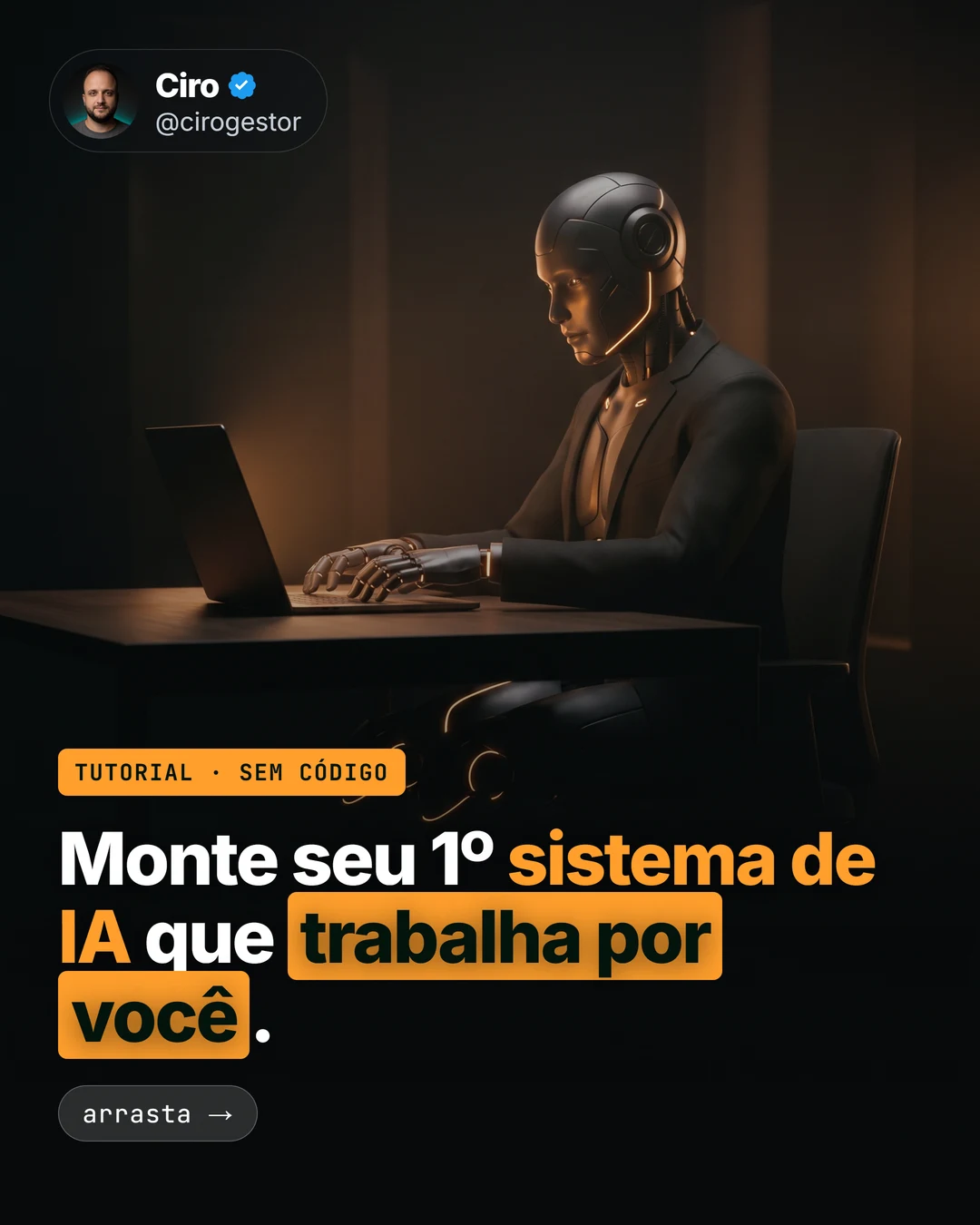 Seu 1º sistema de IA (Projeto no Claude) que faz a tarefa sozinho