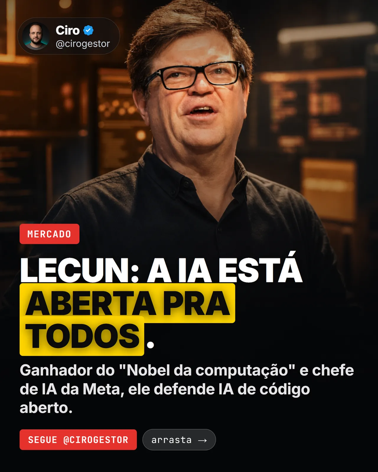 Monte seu 1º sistema de IA pra sair na frente