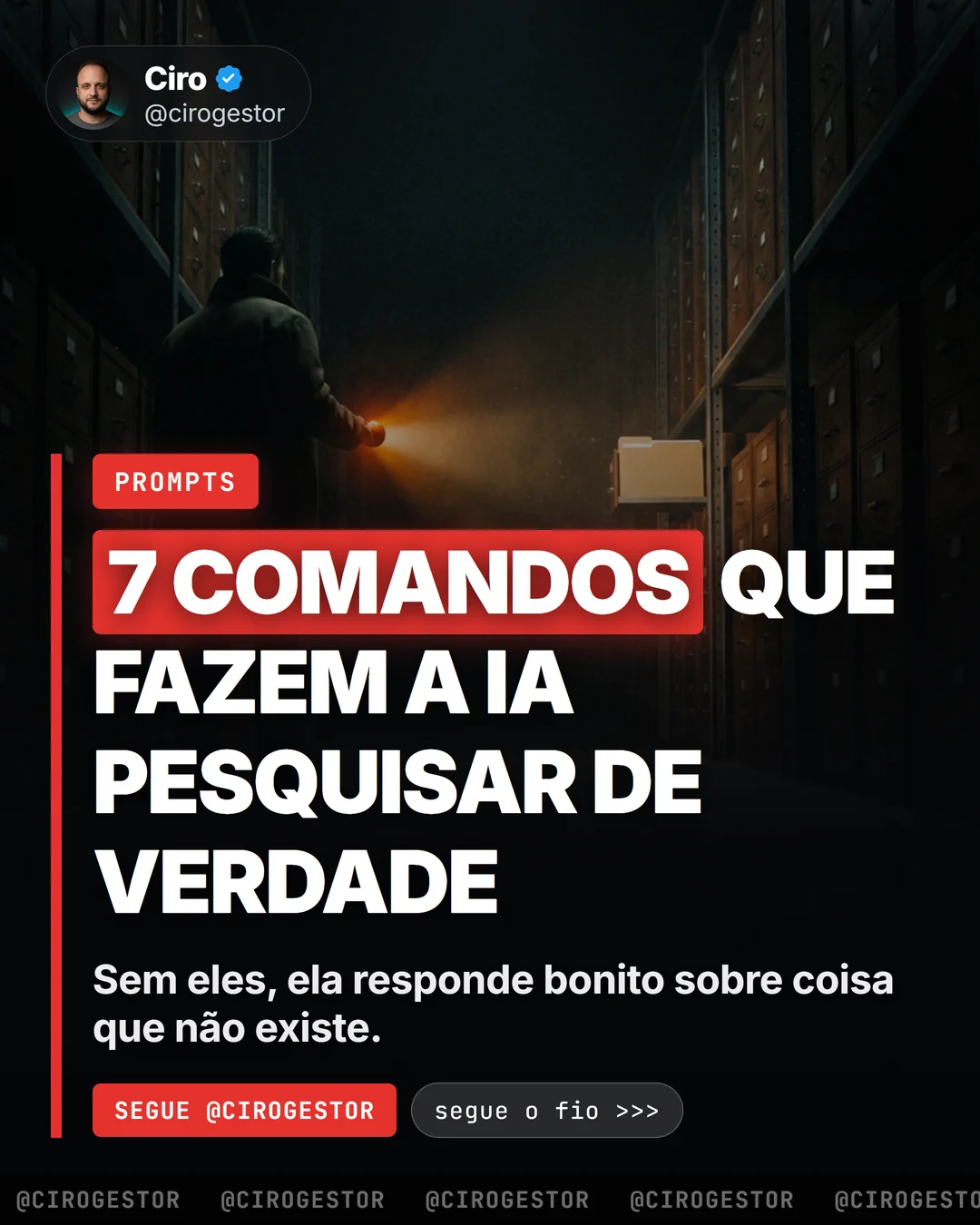 7 comandos que fazem a IA pesquisar de verdade (e admitir quando não sabe)