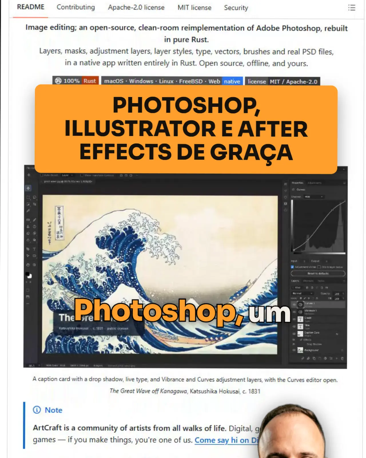 Os clones livres da Adobe: o link de download de cada um e como instalar no Windows sem instalar nada