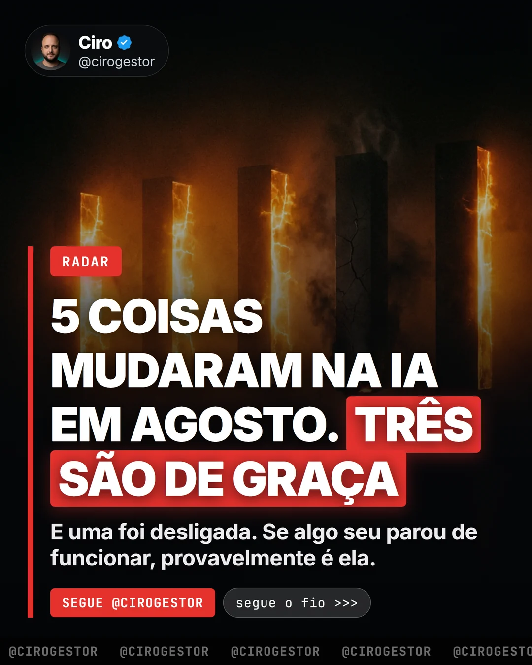 As 5 mudanças da IA em agosto de 2026 — com link e o que fazer com cada uma