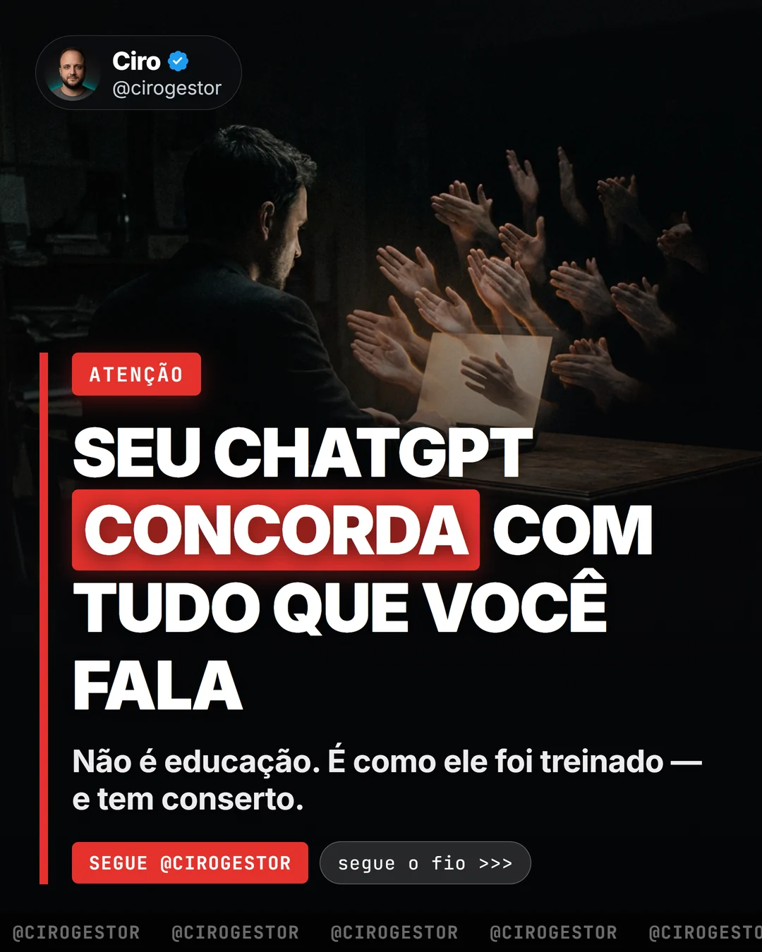 O bloco que faz a IA parar de concordar com você