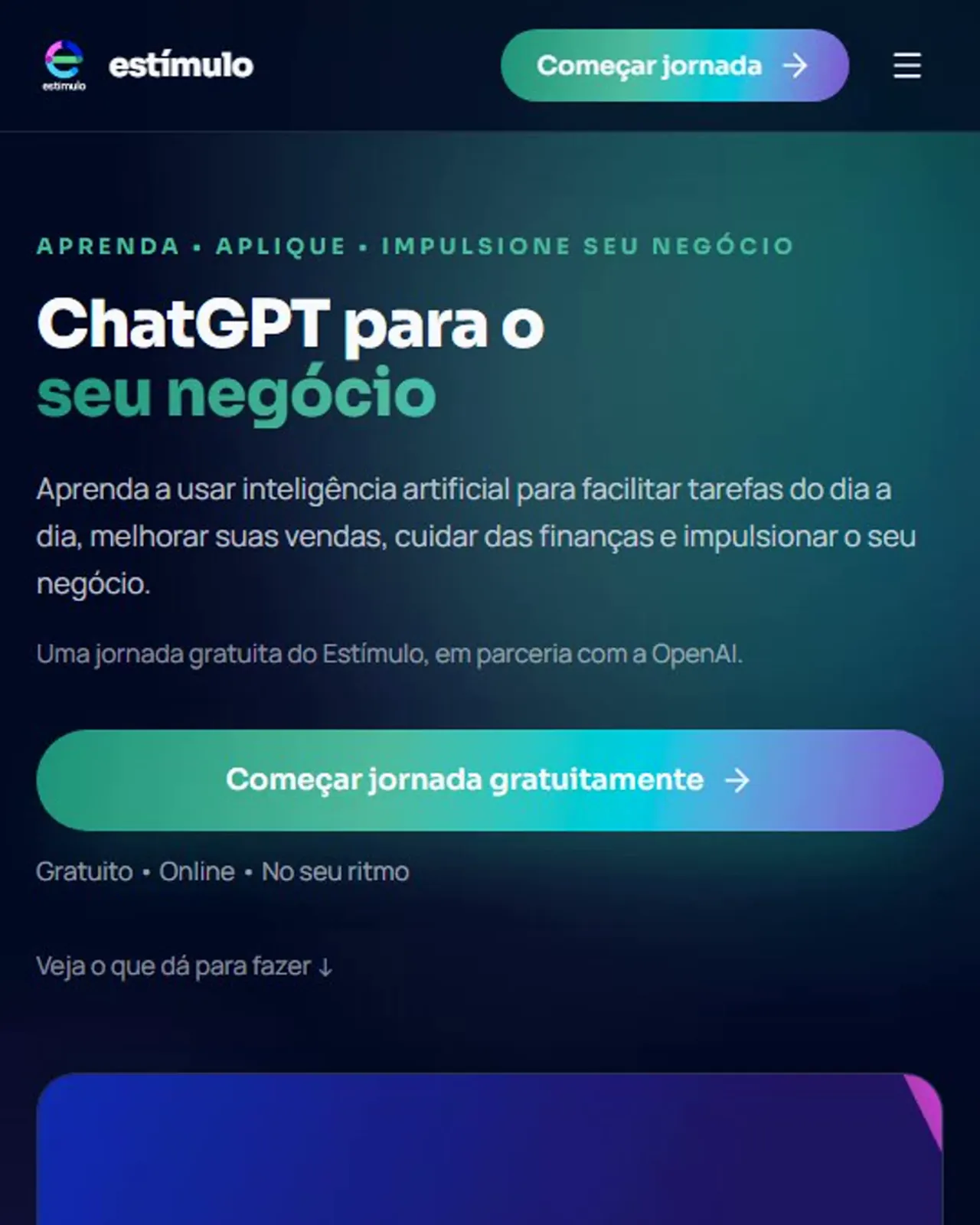 ChatGPT de graça pra quem tem negócio — e dá pra ganhar o Plus
