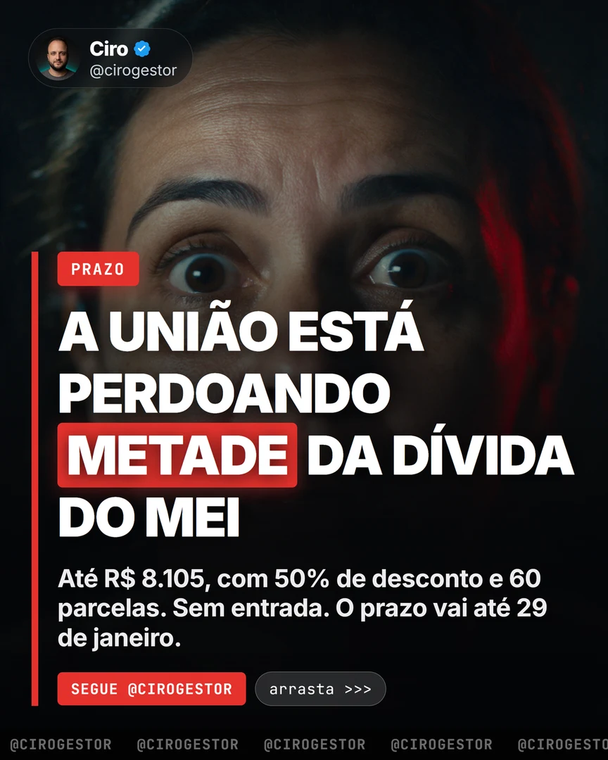 Desenrola MEI Pequeno Valor: 50% de desconto, 60 parcelas e as 4 pegadinhas da portaria